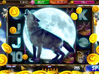 Sección de casino y juegos